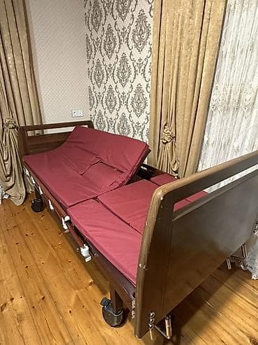 kompiter masası: Tibbi funksiyalı xəstə çarpayısı Matrasız verilir - Mexaniki — 3