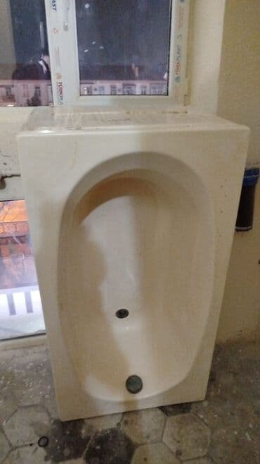 Декор и интерьер: Akril hamam vannası - Material: akril - Rəng: ağ - Forma: oval daxili — 1