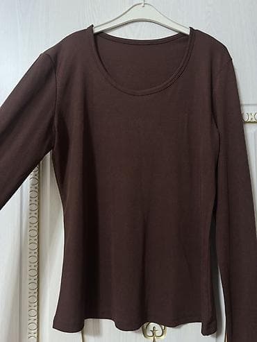 krasovka modelleri: Qadın uzunqol köynək – qəhvəyi xl-xxl. 1 defe geyilib - Rəng: tünd — 1