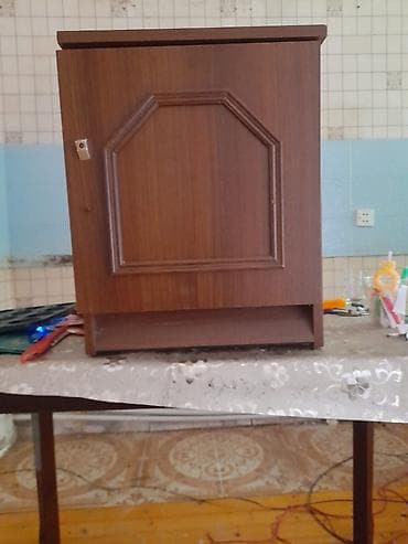 kuxna şkafı: Taxta asma dolab — 1