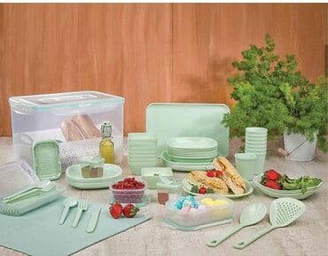 Qab-qacaq və mətbəx ləvazimatları: Limon firmasına mexsus
Piknik seti
85 pcs — 2