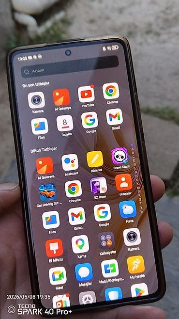 Tecno Camon 20 Pro, 256 ГБ, цвет - Черный, Две SIM карты — 3
