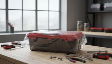 Напольные покрытия: Alət qutusu – kompakt və praktik - Material: möhkəm plastik - Rəng — 1