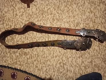 dəri çəkmələr: Kəmər, Təbii dəri — 2