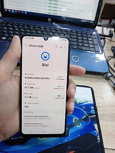 samsung a 50 ekran: Samsung Galaxy A32, 64 GB, rəng - Qara — 3
