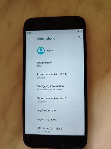 xiaomi mia 1: Xiaomi Mi A1, 64 GB, rəng - Qara, 
 İki sim kartlı — 3