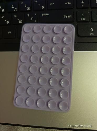 Pop It-lər: Silikon “pop-it” antistress oyuncağı - Material: yumşaq, elastik — 1