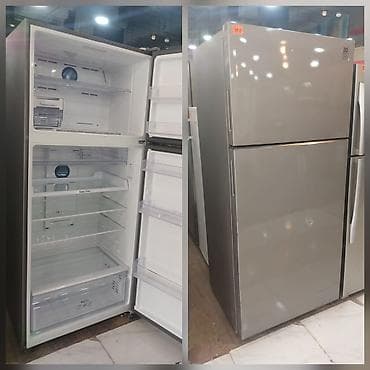 dondurma xaladelnik: Üstdən donduruculu, ikikameralı soyuducu - Rəng: boz/metallik korpus — 1