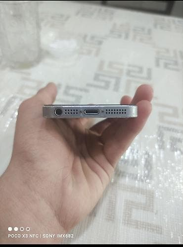 ayfon kreditle: IPhone 5s, 16 GB, Space Gray, Barmaq izi — 7
