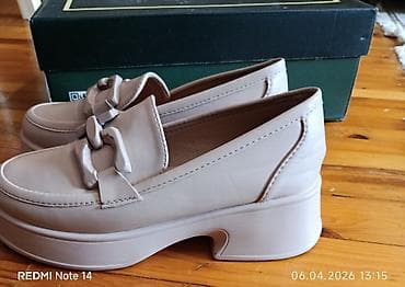 ayaqq: Ölçü: 37, rəng - Bej, Yeni — 2