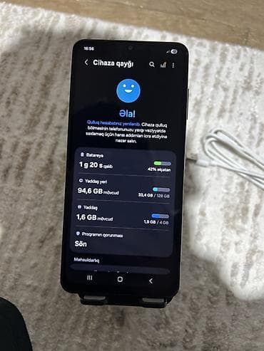 samsung a10 yeni: Samsung Galaxy A06, 128 GB, rəng - Qara, Barmaq izi — 4