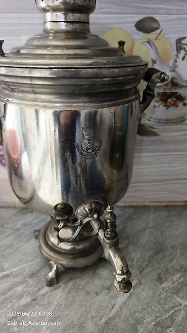 samovar qədimi: İşlənmiş Od Samovar, 7 l — 2