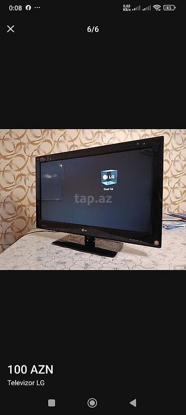 lcd: LG televizor - Brend: LG - Ekran: LCD/LED tipli düz panel, geniş — 6
