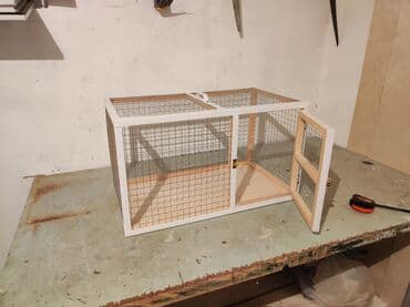 клетки для кур несушек купить в бишкеке: Dovşan,cücə,pişik,hamster,quş ve s kimi ev heyvanlari üçün qəfəsler — 3
