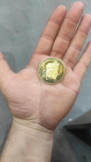 Johnwik. filminden Qızılı rəngli kolleksiya medal/koliye – “ENS CAUSA — 3
