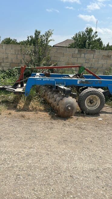 Opel: Deutz-Fahr 5090G təkərli kənd təsərrüfatı traktoru və qoşulan diskli — 7