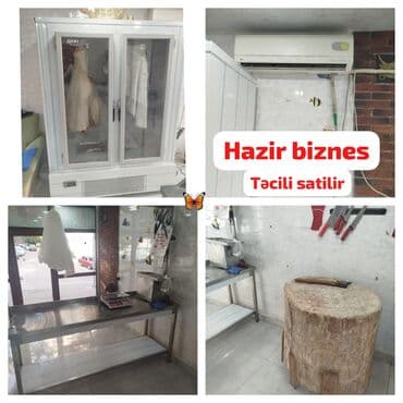 Hazir biznes 4999manat✅ Soyuducunerj masa,tərəzi,ət