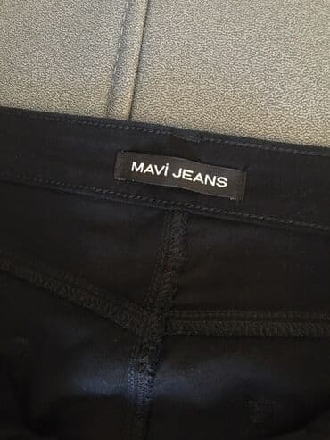 муж подарил жене негра на день рождения: Kişi ücün Mavi Jeans brendinə məxsus qara rəngli cins şalvar. Şalvar — 2