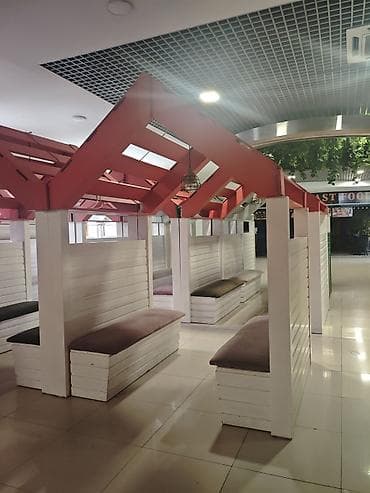 Офисная мебель на заказ: Modul tipli taxta oturacaqlı kabinlər – interyer üçün dekorativ “küçə — 5