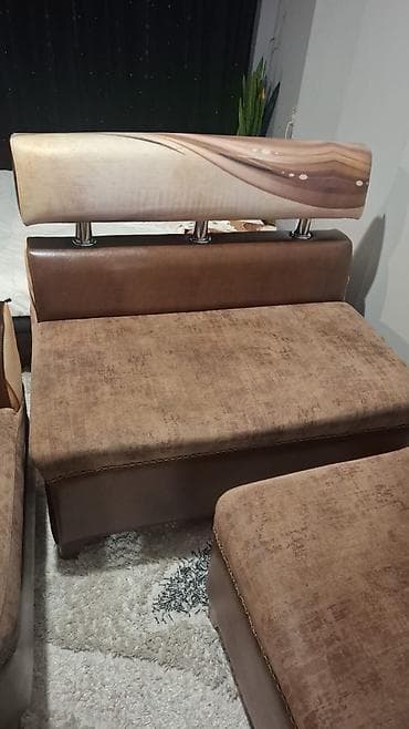 tefal sac tava: Mətbəx üçün yumşaq dəst -tərkibi 3 ədəd kreslo və 1 ədəd əl işləməsi — 2