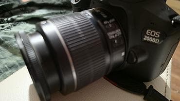 Canon EOS 2000D DSLR fotoaparat + Canon EF‑S 18‑55mm IS II obyektiv - — 3