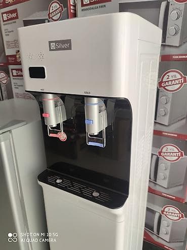 Dispenser su kuleri Silver Yeni model Türk markasi Isti ve soyuq su — 4