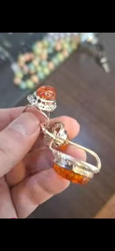 Zərgərlik dəstləri: 💥 ENDİRİM! 💥 Təbii daşlarla hazırlanmış gümüş komplektlər 🔹 — 7