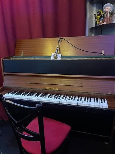 gitara akustik: Fuchs & Möhr akustik upright piano - Alman istehsalı Fuchs & — 1