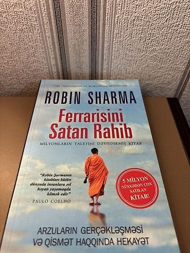 satt: Robin Şarma – “Ferrarisini Satan Rahib” (Azerbaycanca nəşr) - Janr — 1