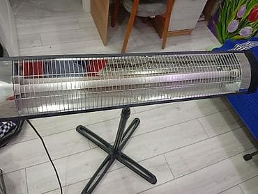 Elektrikli infraqırmızı şaquli/qayqısi dayaqlı isitmə cihazı - Geniş