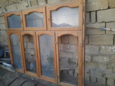 окна бу купить: Taxta pəncərə. 
Az işlənmiş.
Ölçü:160sm-2m — 1