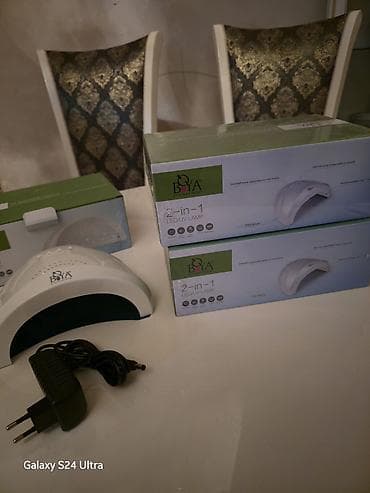 BOYA Professional 2‑in‑1 LED/UV dırnaq lampası Maqazin baglandiqna