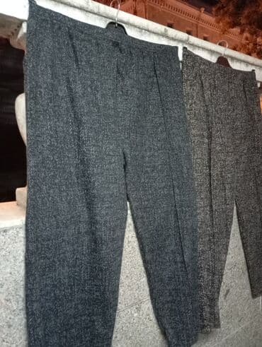 qaqa şalvarı: Qışlıq qadın şalvarları Türkiyə istehsalı XL-7XL 18 azn - Rəng: tünd — 3