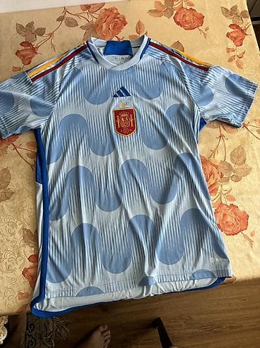 Futbolka, Adidas, L, rəng - Mavi