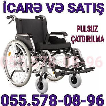 eliller ucun arabalar: İcarə və satış üçün əlil arabası - Yüngül və dayanıqlı metal karkas - — 1