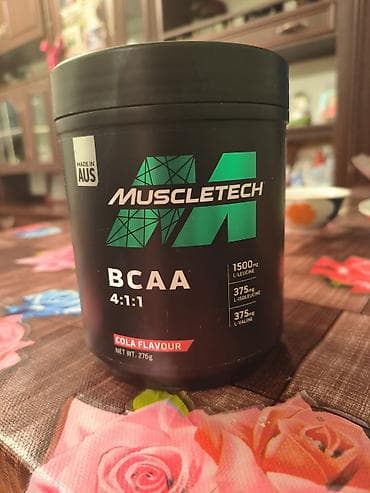 Muscletech BCAA 4:1:1 tozu – Cola dadı - Mənşə: Australia (Made in