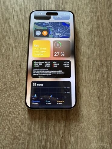 iphone 5s platası: IPhone 15 Pro, Gümüşü, Face ID — 3