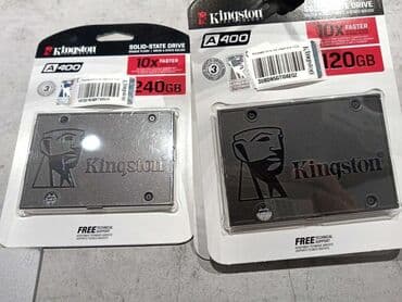 sdd: SSD disk Kingston, 120 GB, Yeni — 2