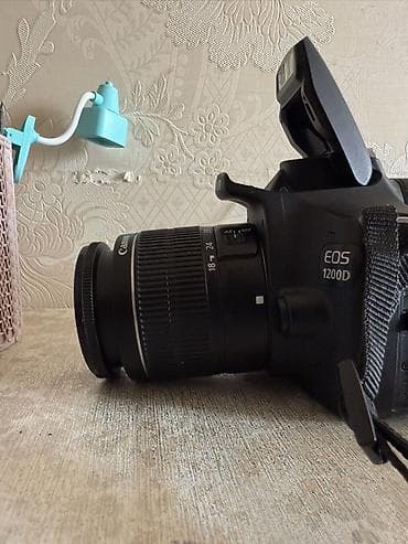 canon 6d mark ii: Canon EOS 1200D DSLR fotoaparat dəsti - Korpus: Canon EOS 1200D - — 4