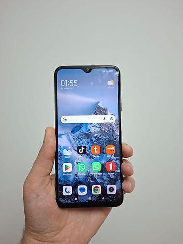 telefin: Redmi 9T, 128 GB, rəng - Qara, Barmaq izi — 1