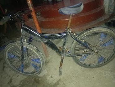 Uşaq/yeniyetmə velosipedi - Rəng: qara - Çərçivə: polad, klassik