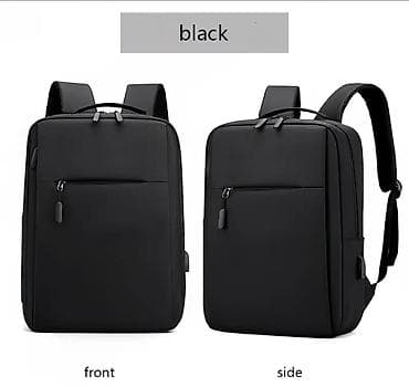 ruqzaq: Şəhər və səyahət üçün çoxfunksiyalı qara bel çantası Çiyin üçün – 15 — 6