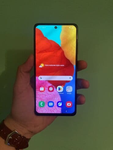 samsung a71 qiymeti irşad: Samsung Galaxy A51, 128 GB, rəng - Mavi — 2