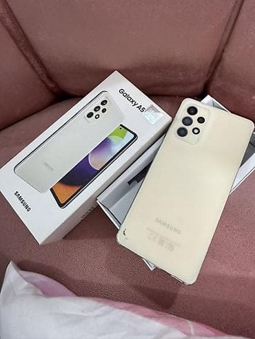 samsung a52 case: Samsung Galaxy A52, 128 GB, rəng - Ağ, Sənədlərlə — 1