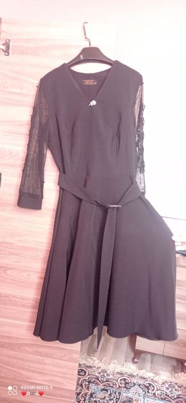 qadın geyimləri və qiymətləri: Gündəlik don, Midi, 3XL — 4