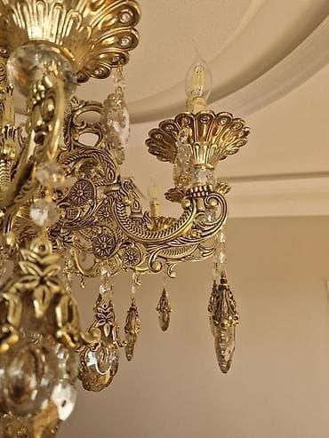 samdamlar: Çılçıraq, 8 lampa, Metal — 4