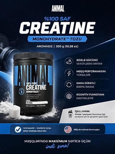 Kreatin Çəki: 201 - 500 g