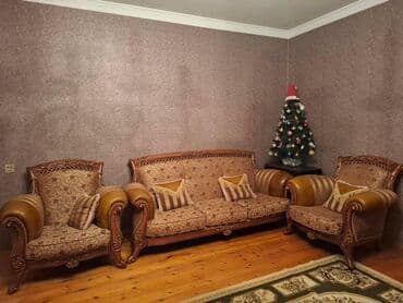 İşlənmiş, Divan, 2 kreslo