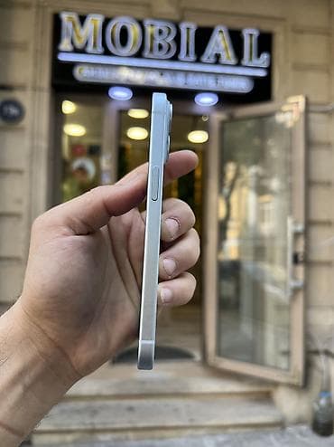 telefon kabrosu: IPhone 15, 128 GB, Mavi, Zəmanət, Simsiz şarj, Face ID — 4