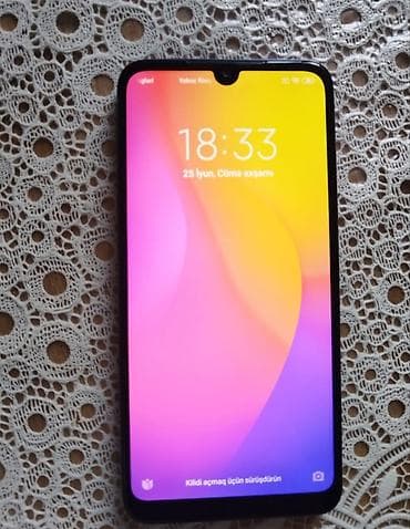 Redmi Note 7, 32 ГБ, цвет - Голубой, Отпечаток пальца — 3